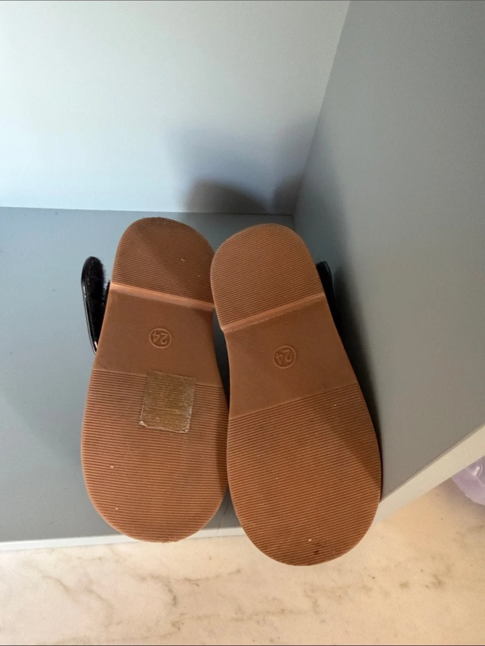 MMGZ Baby Girls' Black Mary Jane Shoes